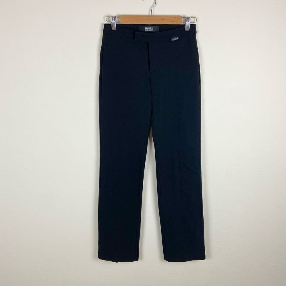 Versace Jeans Couture Straight Leg Pant - Black